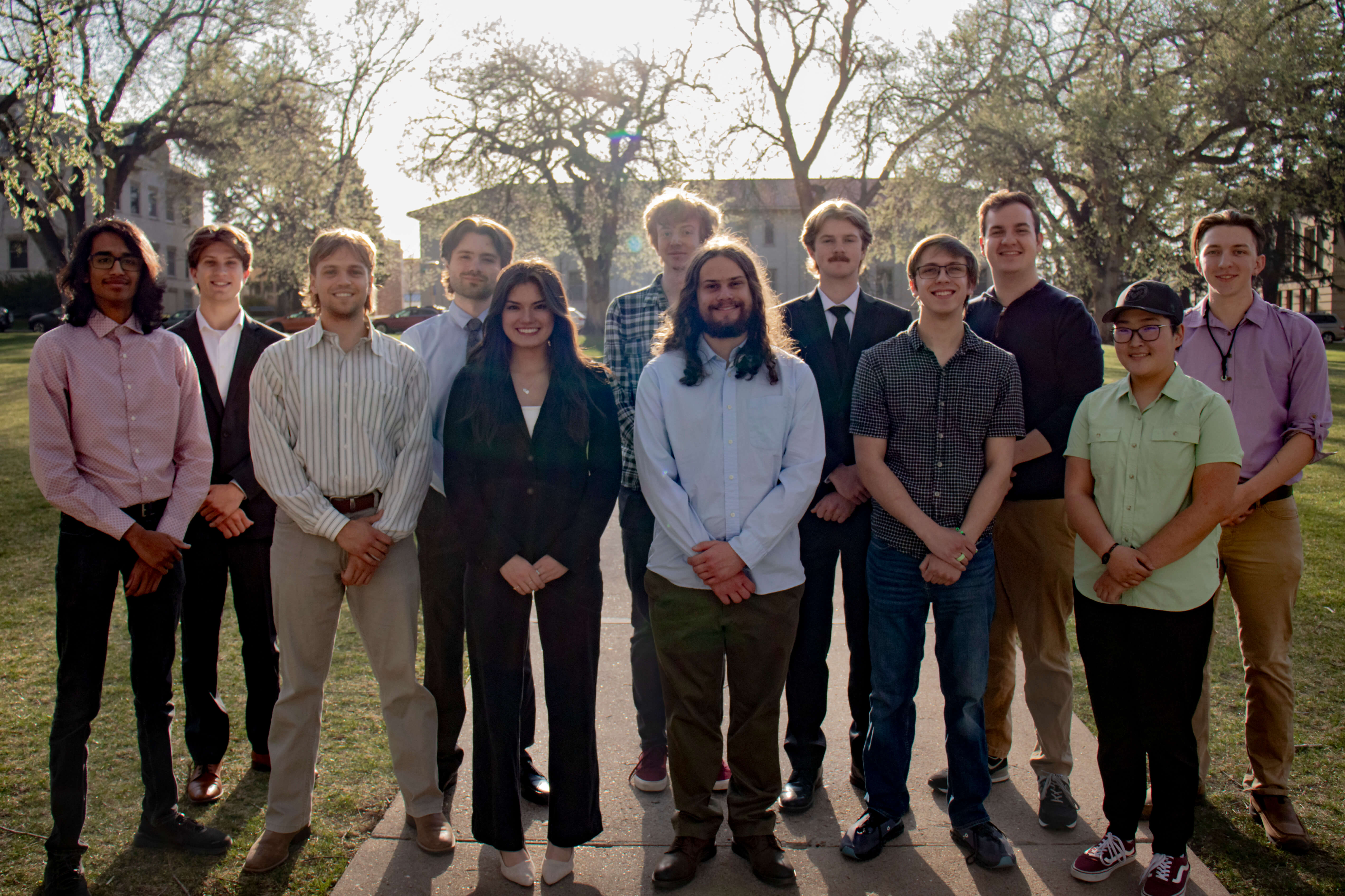 Open Orbit Team working on CubeSat project